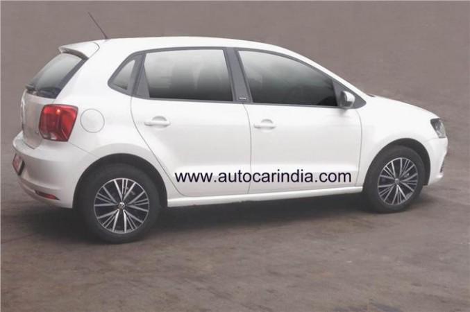 Volkswagen Polo Allstar spied