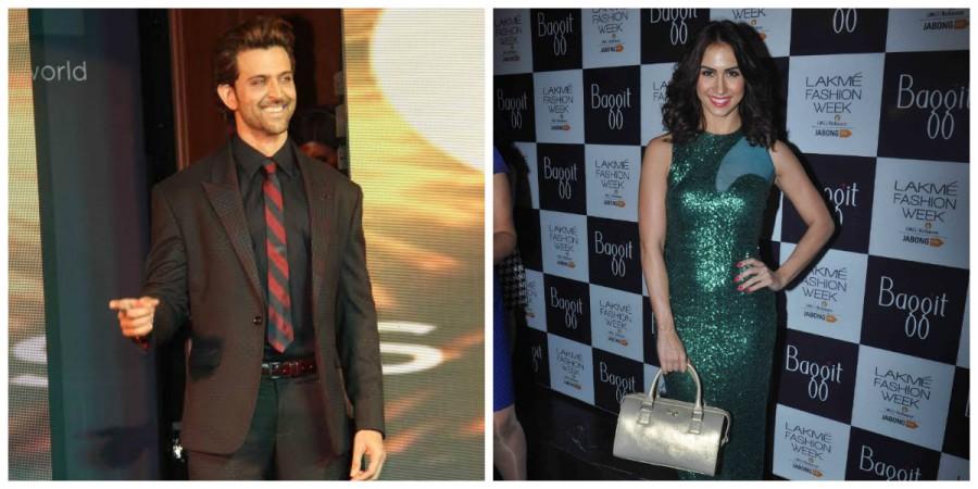 Hrithik Roshan and Lauren Gottlieb