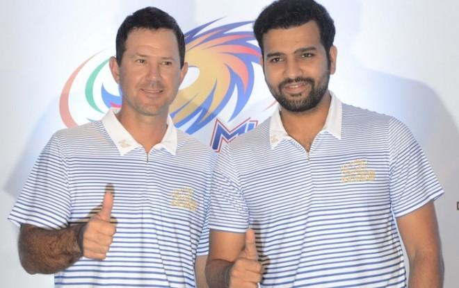 Ricky Ponting Rohit Sharma Mumbai Indians