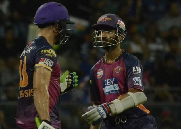 Ajinkya Rahane Faf Du Plessis RPS