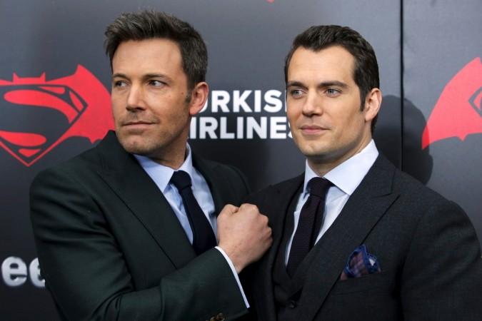 Ben Affleck and Henry Cavill at the New York premiere