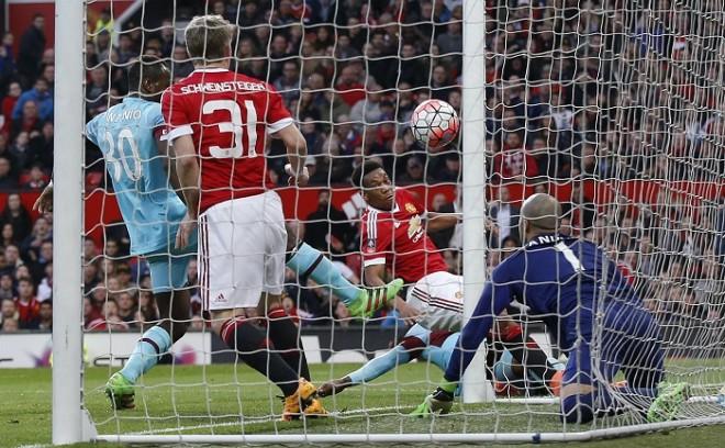 Anthony Martial Manchester United West Ham
