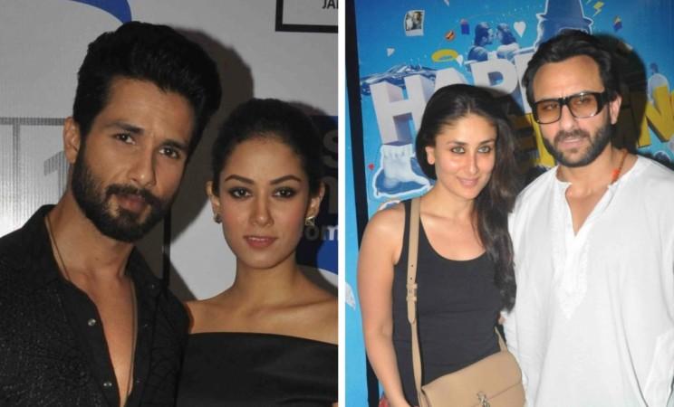 Shahid Kapoor-Mira Rajput and Kareena Kapoor-Saif Ali Khan