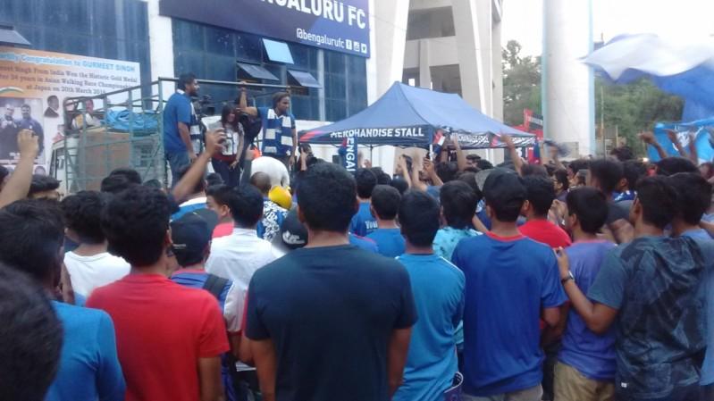 Scenes from the Sree Kanteerava Stadium bfc