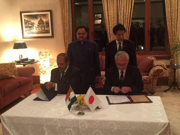 India Japan health