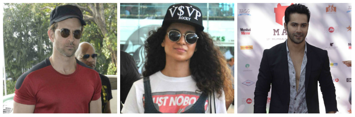 Hrithik Roshan, Kangana Ranaut and Varun Dhanwan