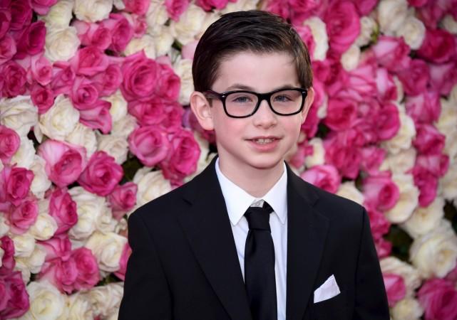 Owen Vaccaro attends the premiere of