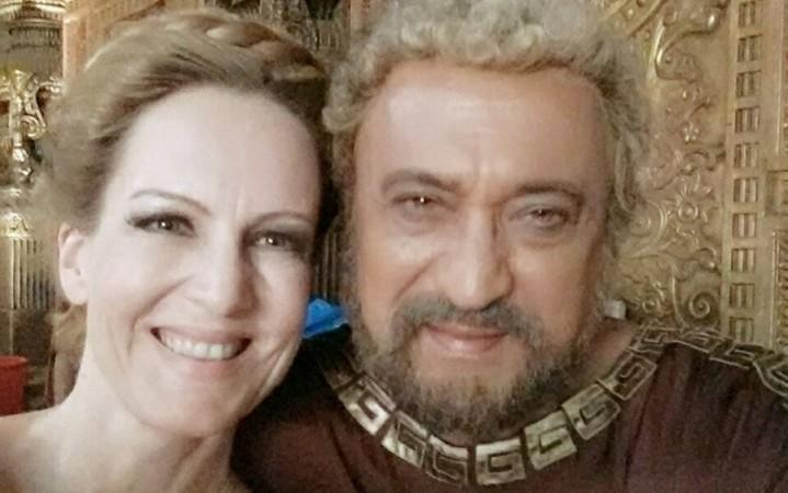 Suzanne Bernert of "Chakravartin Ashoka Samrat" fame to enter "Yeh Rishta Kya Kehlata Hai." Pictured: "Chakravartin Ashoka Samrat" actors Suzanne Bernert aka Helena with Tej Sapru aka Nicator
