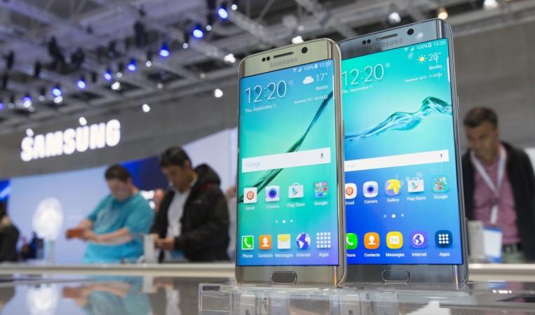 Samsung Galaxy S6 edge  seen at the IFA in Berlin
