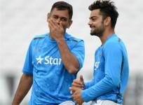 Virat Kohli and MS Dhoni