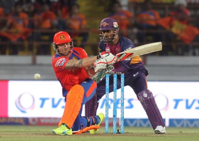Brendon McCullum Gujarat Lions MS Dhoni RPS