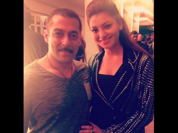 Salman Khan and Urvashi Rautela