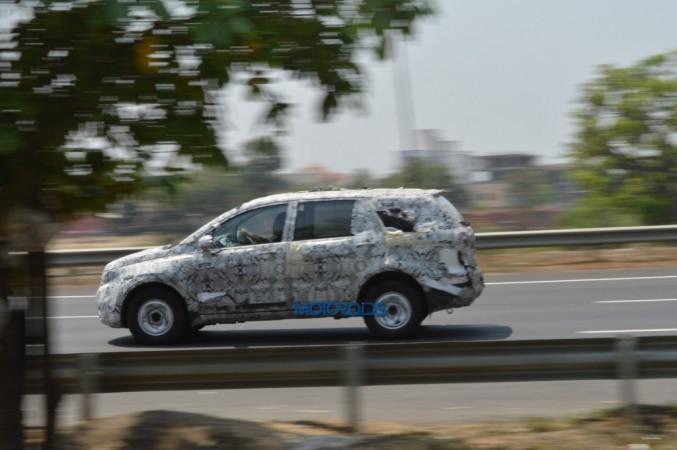 Tata Hexa spied testing ahead of rumoured June launch