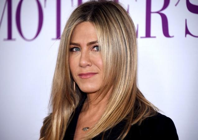 US actress Jennifer Aniston poses during a photocall ahead of a