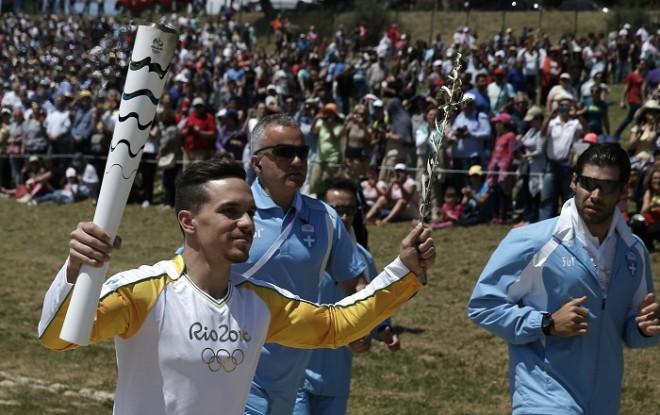 Rio Olympics torch