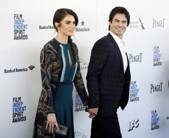 Ian Somerhalder and Nikki Reed