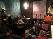 Linkin Park in the studios in Los Angeles