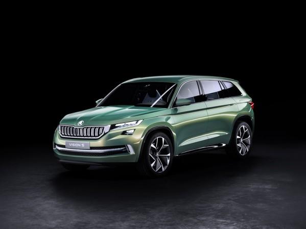 Skoda VisionS design study Skoda VisionS
