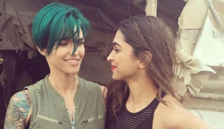 Deepika Padukone and Ruby Rose