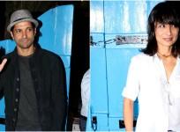 Farhan Akhtar and Adhuna Bhabani at