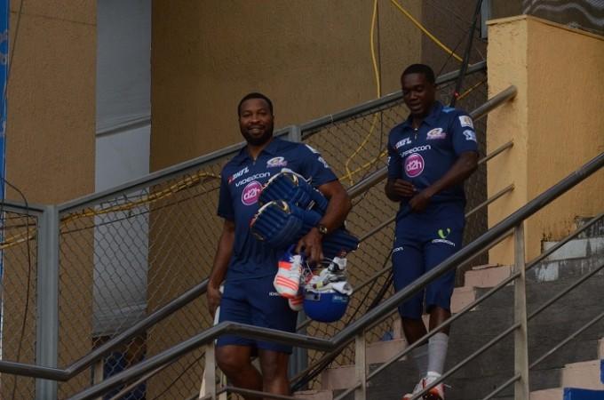 Kieron Pollard Jerome Taylor Mumbai Indians