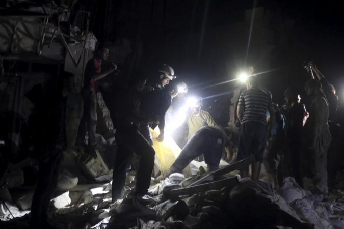Aleppo attacked