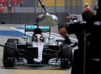 Lewis Hamilton Mercedes Russian GP