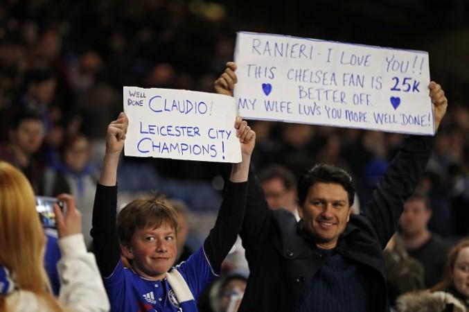 Claudio Ranieri Chelsea fans
