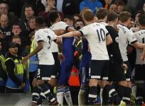 Chelsea Tottenham fight