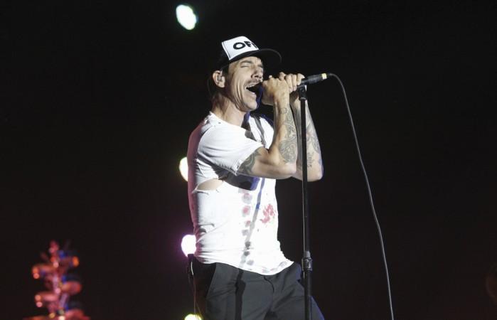 Anthony Keidis of Red Hot Chilli Peppers
