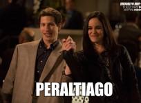 Jake and Amy from "Brooklyn Nine-Nine"