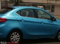 Tata Kite 5 compact sedan caught testing sans camouflage