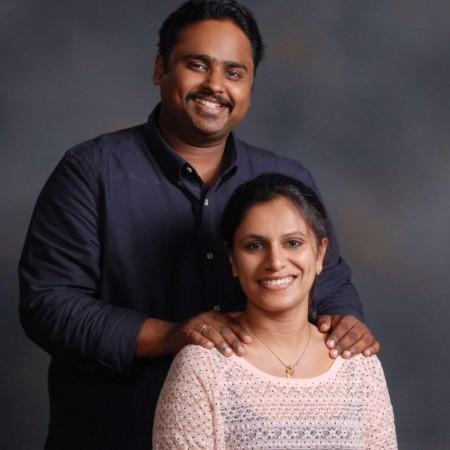 Gregory Jacob and his wife Sagarin Elza George