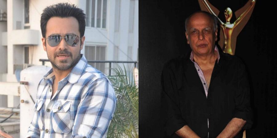 Emraan Hashmi and Mahesh Bhatt