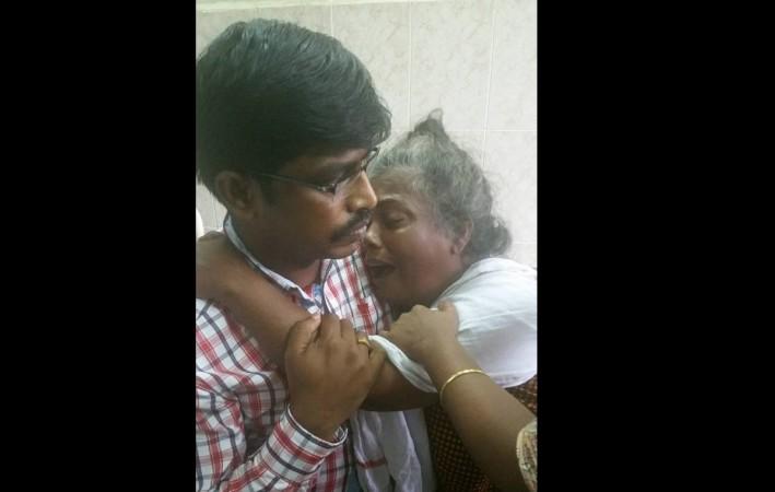 District Collector of Ernakulam with Rajeshwari