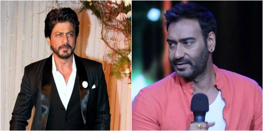 Shah Rukh Khan and Ajay Devgn