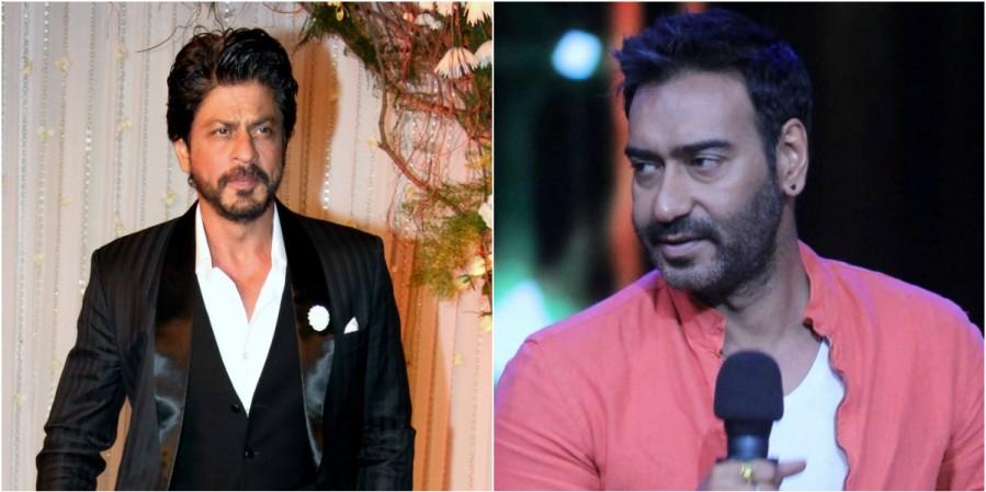 Shah Rukh Khan and Ajay Devgn