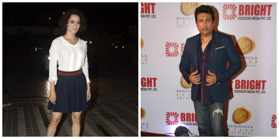 Kangana Ranaut and Shekhar Suman