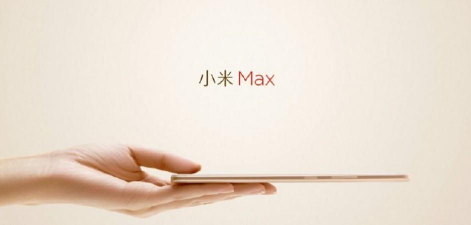 Xiaomi Mi Max image released ahead of launch; key design elements revealed