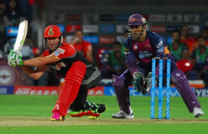 AB De Villiers RCB MS Dhoni RPS