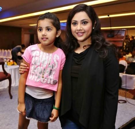 Meena with Nainika Meena with Nainika
