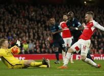 Joe Hart Manchester City Aaron Ramsey Arsenal