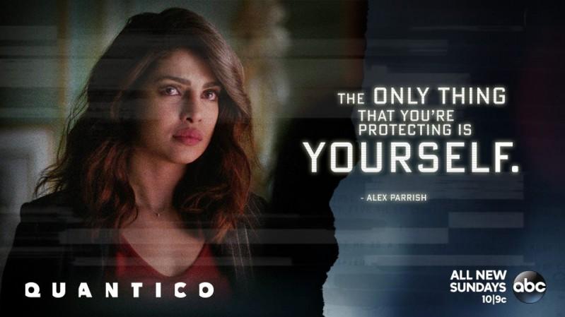 Priyanka Chopra as Alex Parrish in Quantico Priyanka Chopra as Alex Parrish in Quantico
