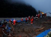 China landslide