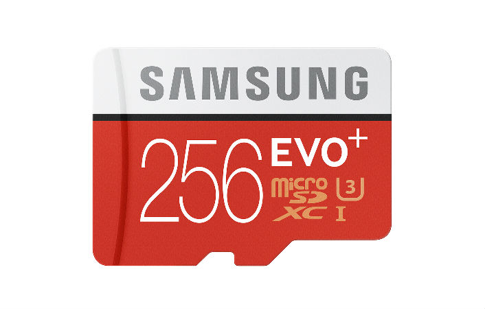 Samsung 256GB microSD card