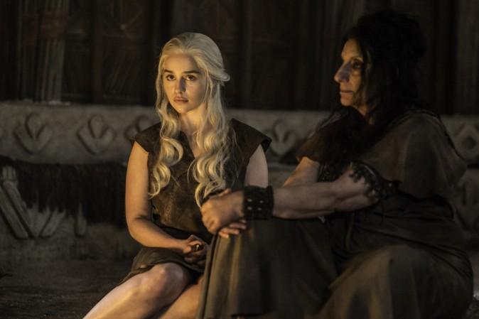 Pictured: Emilia Clarke as Daenerys in Game of Thrones Game of Thrones