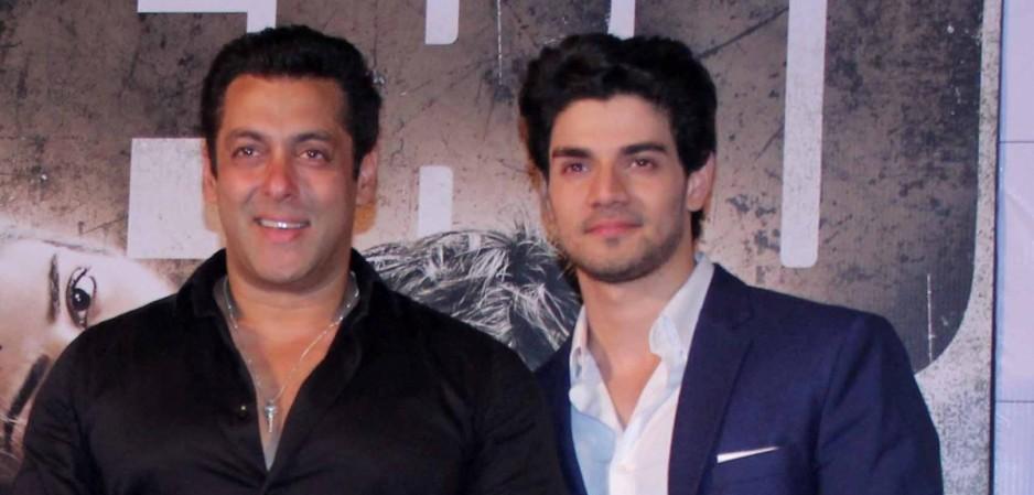Salman Khan, Sooraj Pancholi Salman Khan launched Sooraj Pancholi in Bollywood with