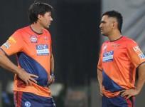 Stephen Fleming MS Dhoni RPS