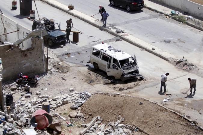 car blast in Syria