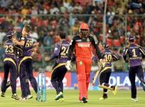 Chris Gayle RCB KKR